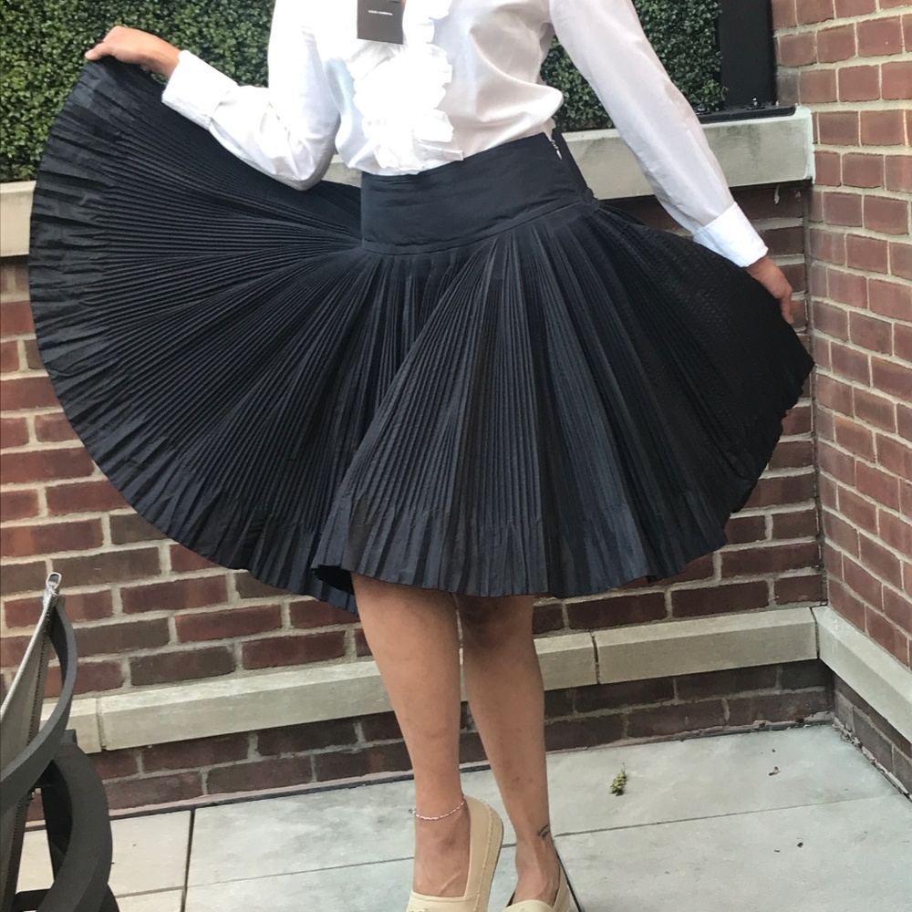 $1125 - Jean Paul Gaultier  Paris Eccentric Plisse Skirt from Runaway - NEW!
